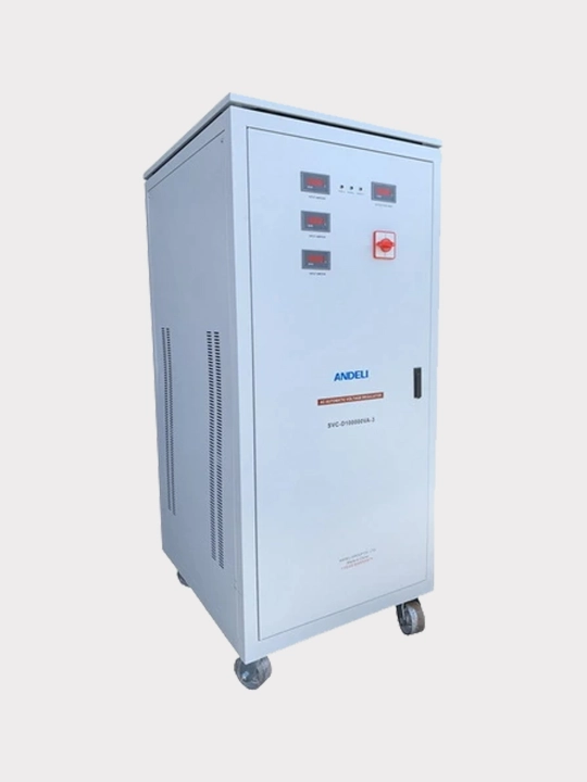 Kuchlanish stabilizatori Andeli SVC-D75000VA - 380V - 