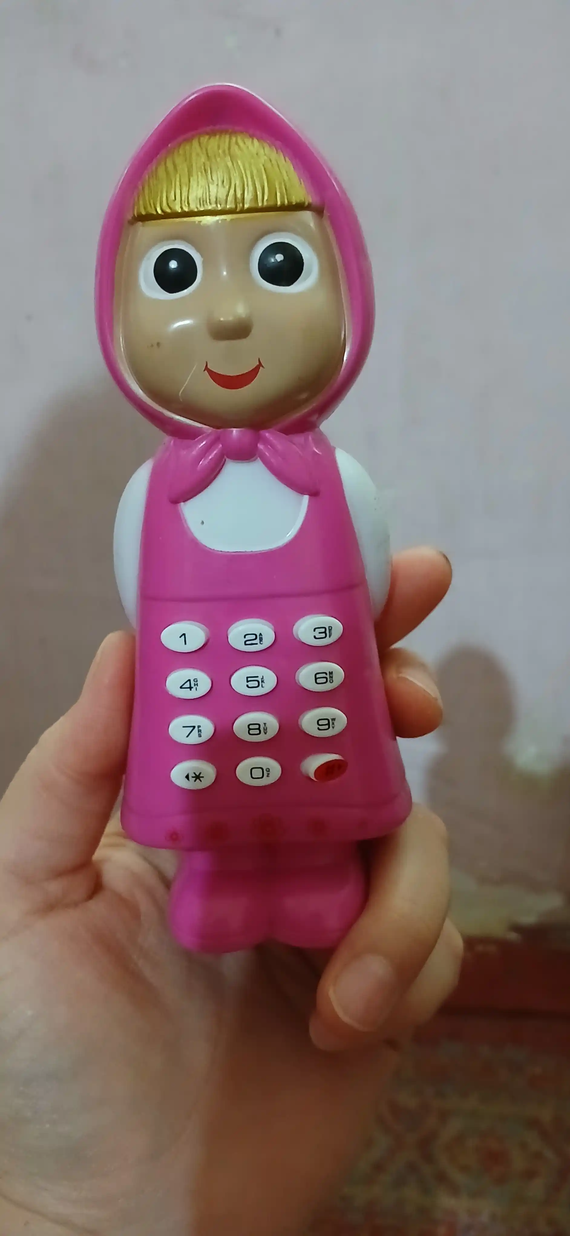 Игрушечный телефон Маша и Медведь, музыкальный