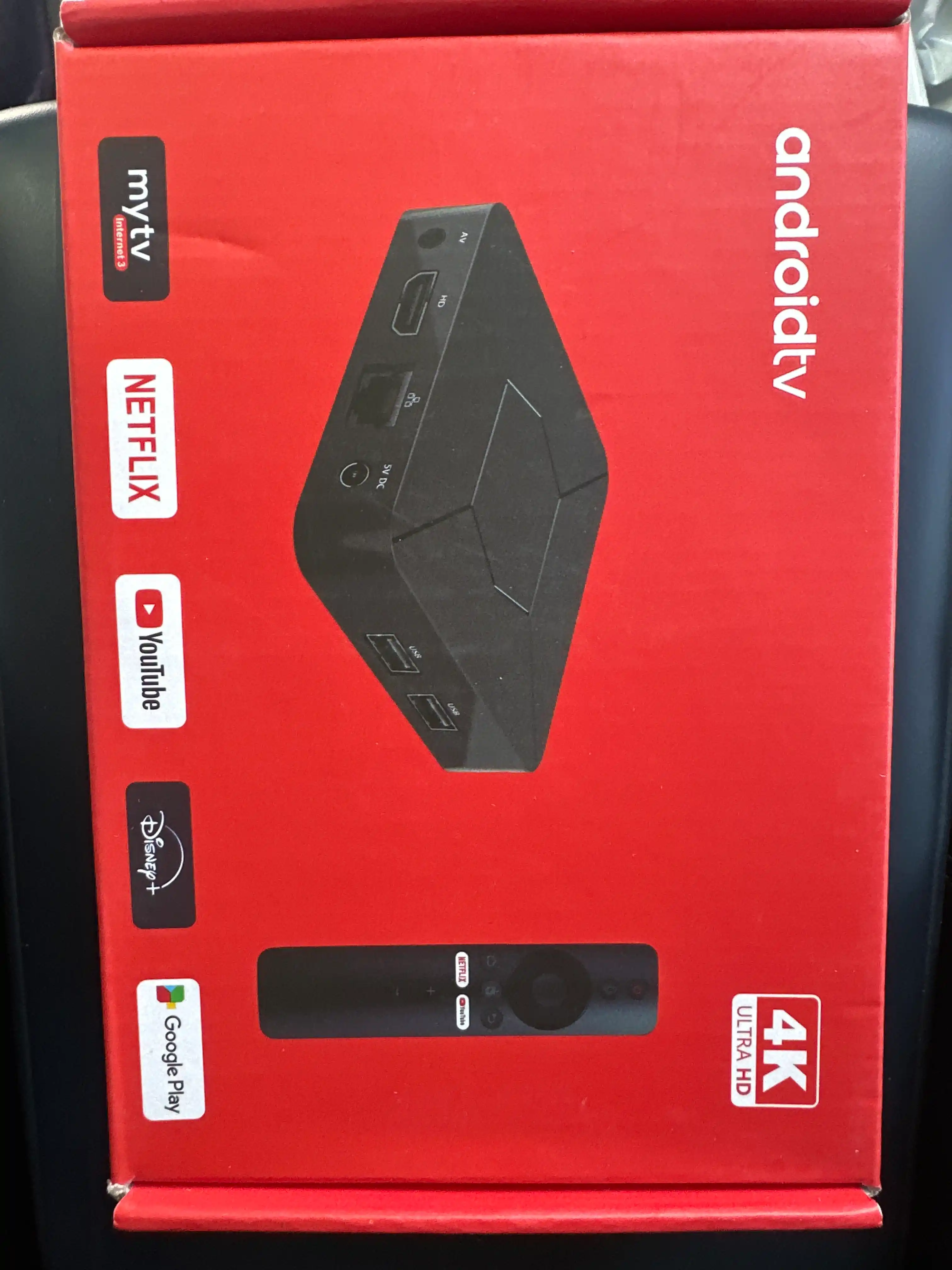 Android приставка Q5 / Smart TV Box с голосовым управлением / Android 11 