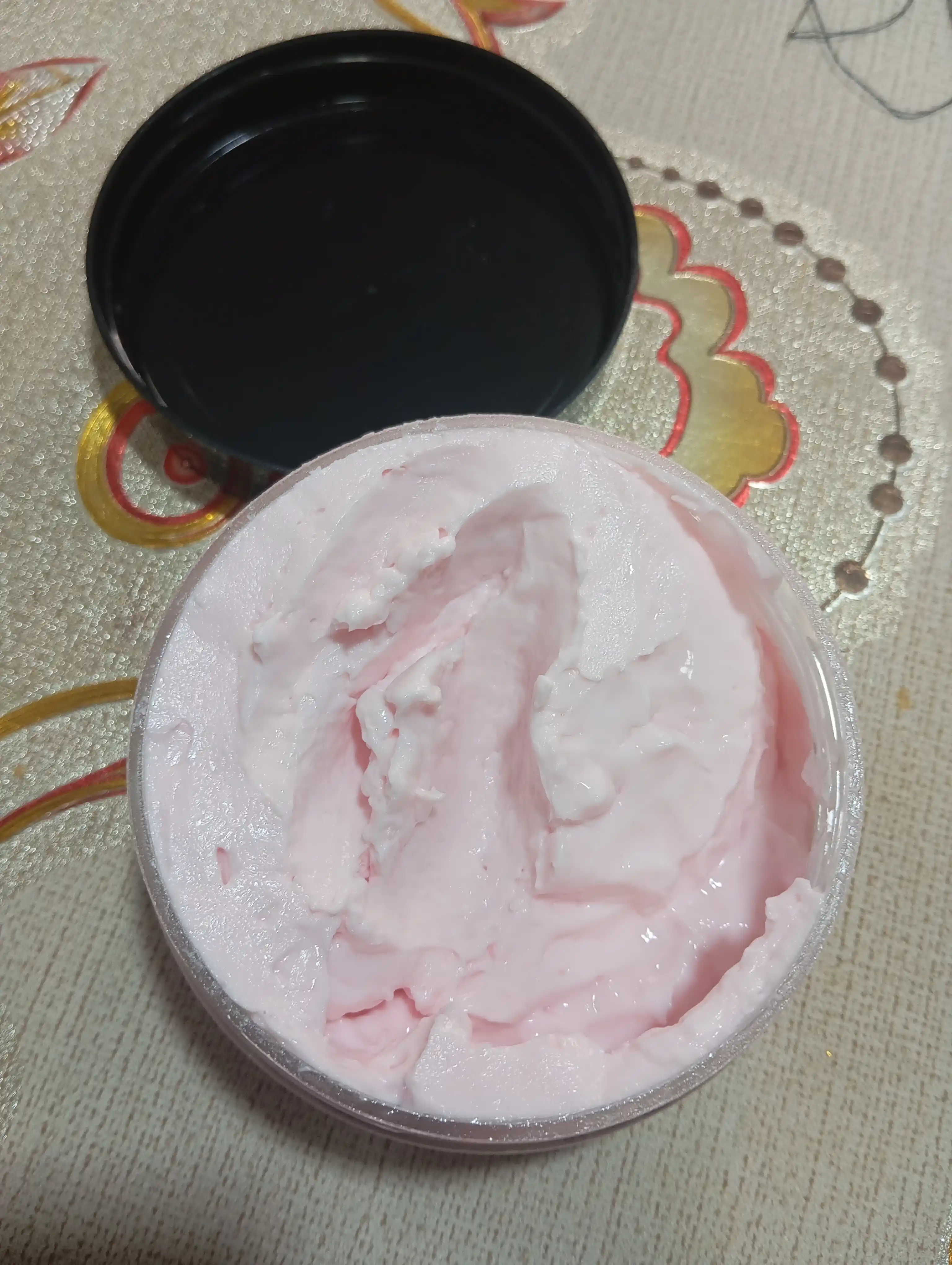 Парфюмированный скраб-шиммер, суфле-баттер для тела Pink Passion, "Магия Феромонов", 200 г