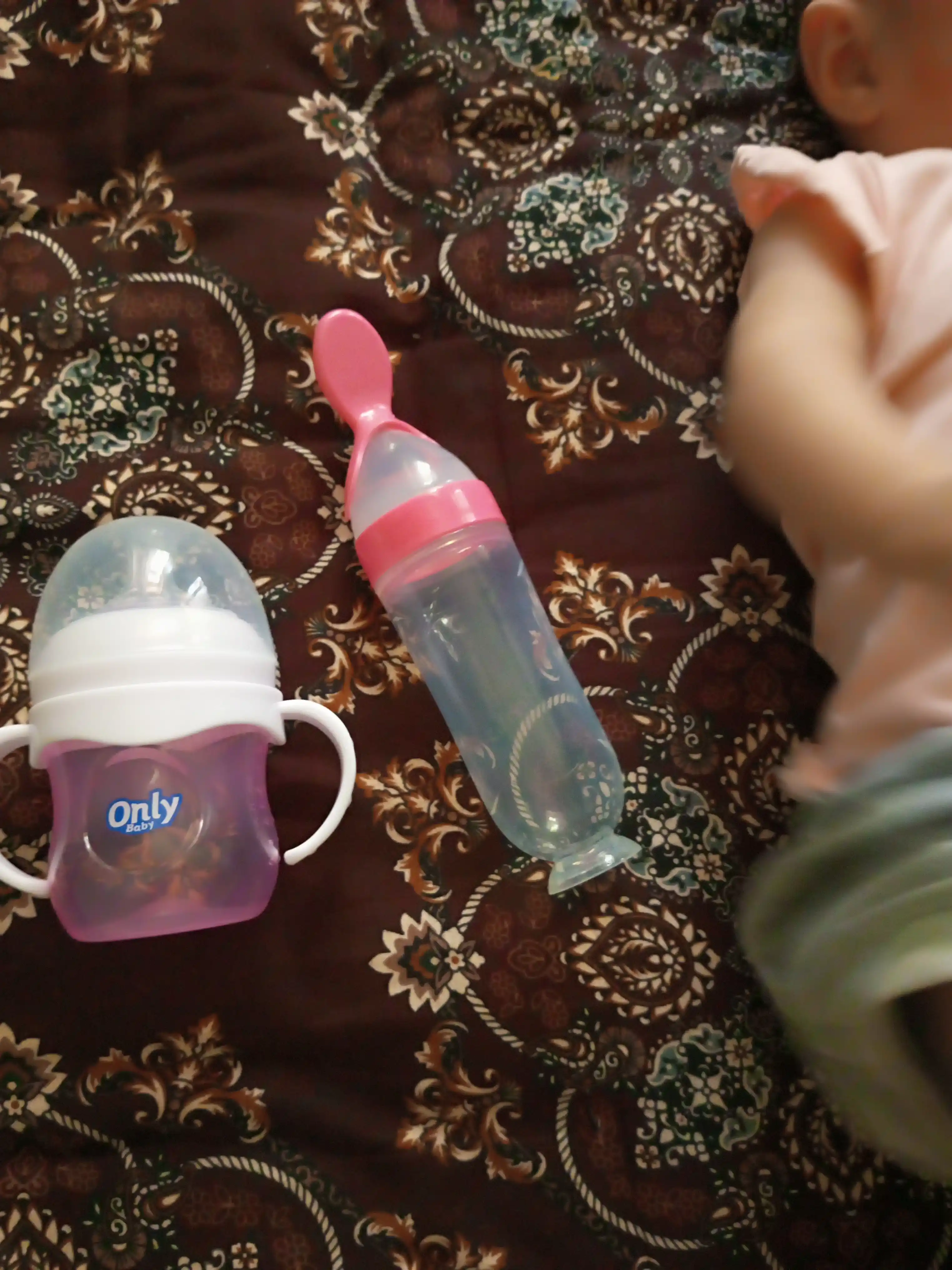 Детская бутылочка с ручками для кормления и воды Only Baby, 125 мл, 260 мл, 330 мл