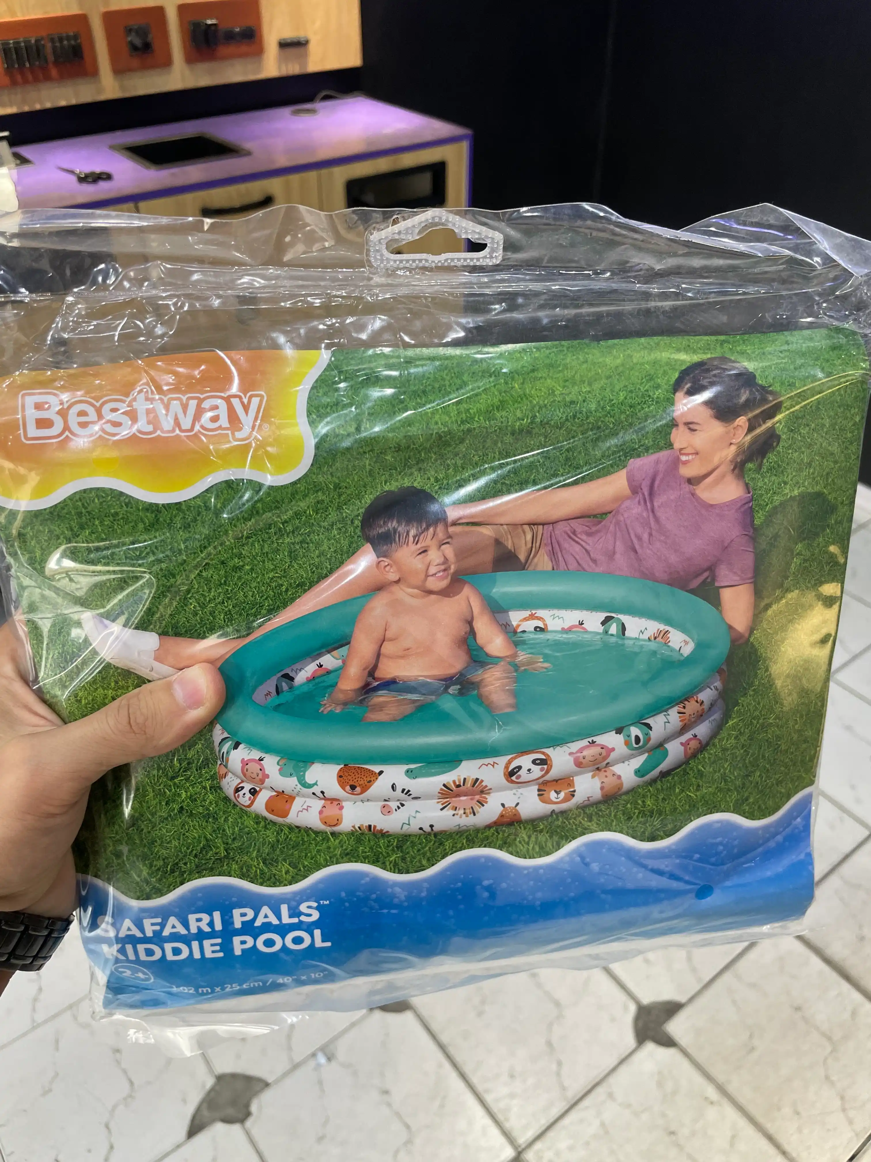 Детский бассейн из винила Bestway, с объемом 946-2074 л, от 2–3 лет и старше