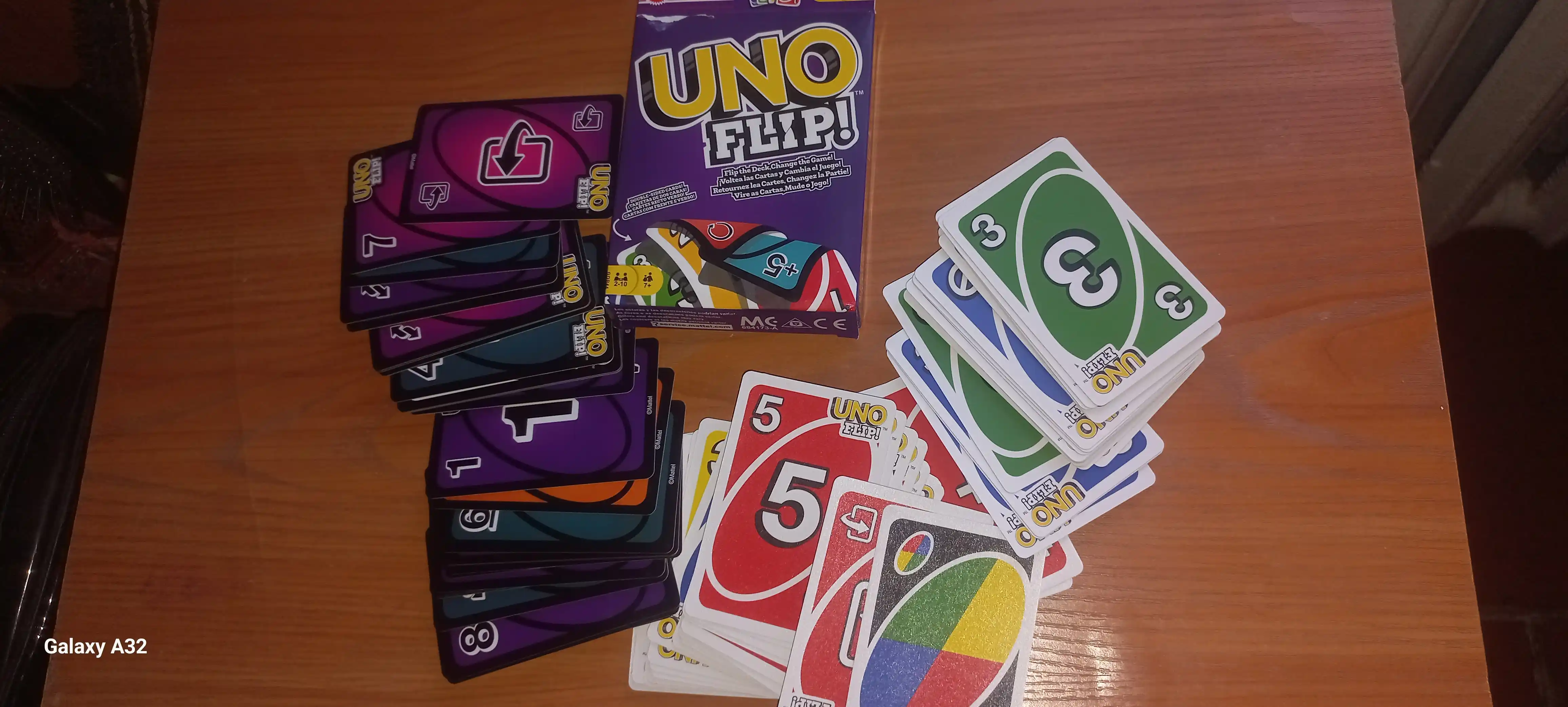 Stol o'yinlar UNO, Skip bo, No mercy, Flip, All wild