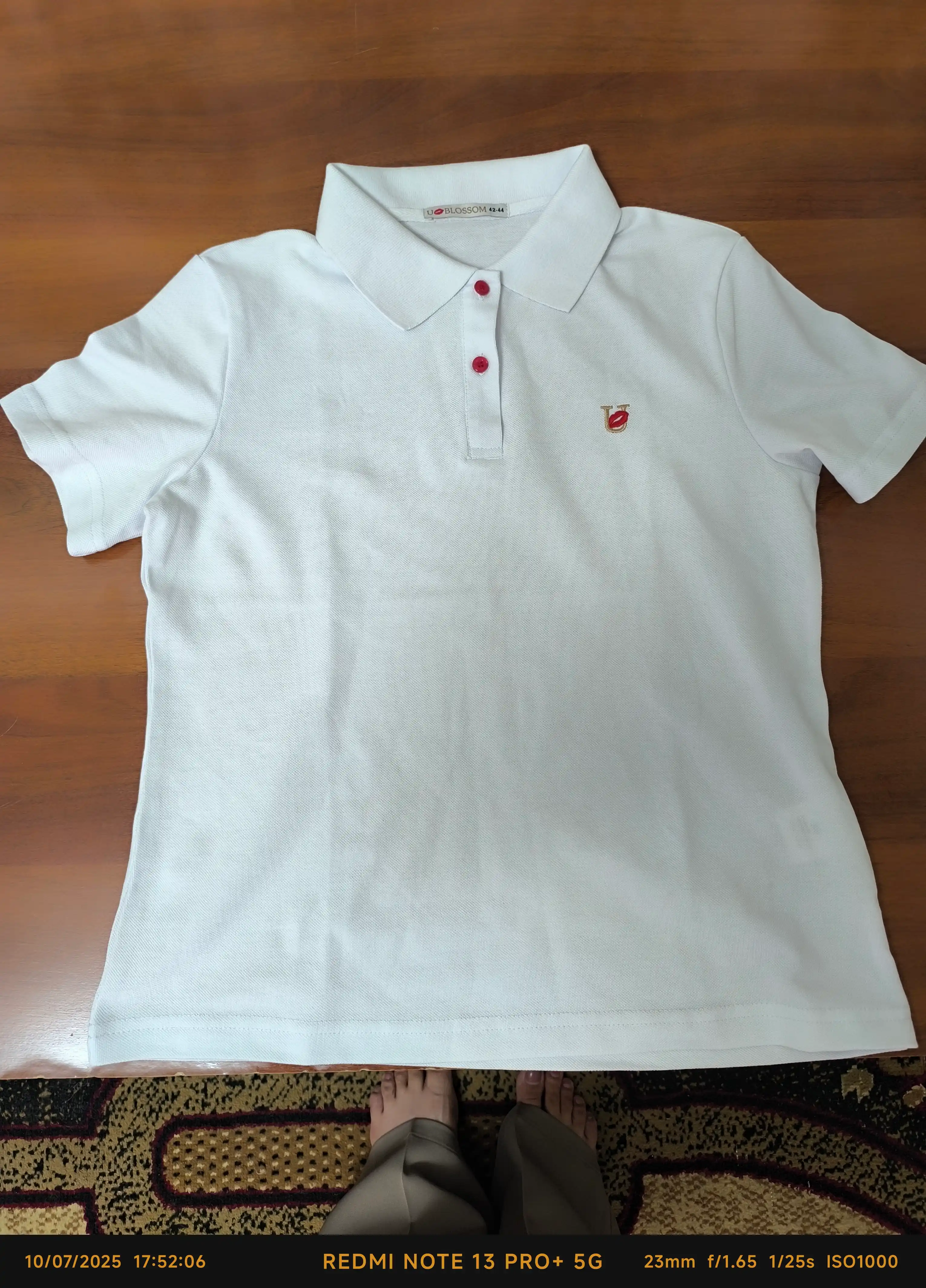 Женская футболка поло финка UBLOSSOM, 100% хлопок, рубашка короткий рукав Polo