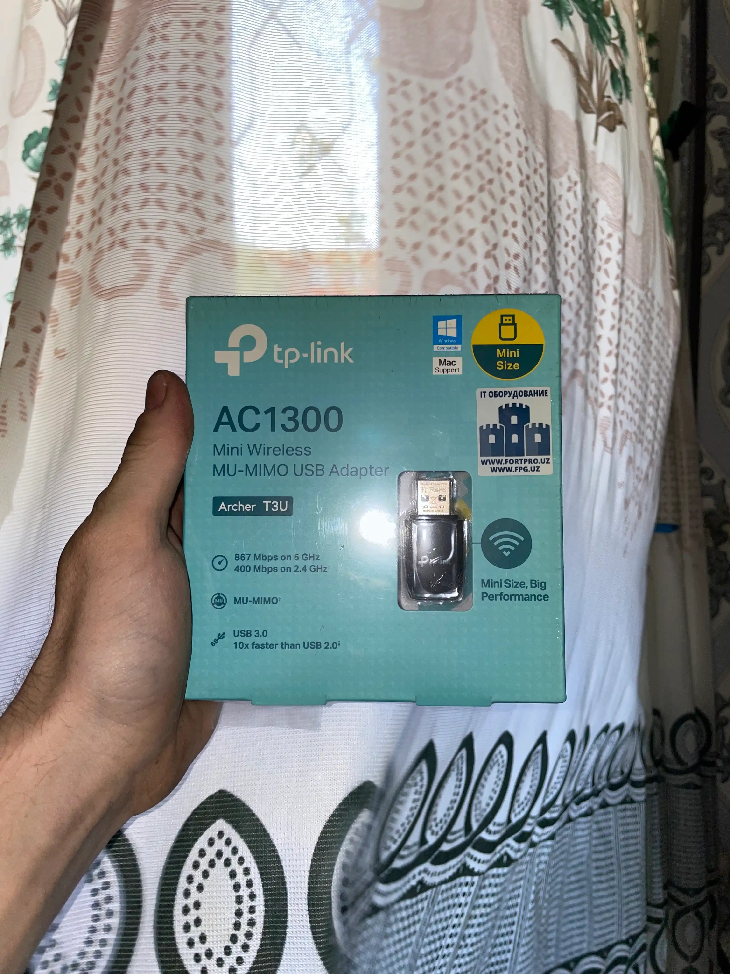 Wi-fi адаптер TP-Link Archer T3U 5-GHz / 2.4 GHz