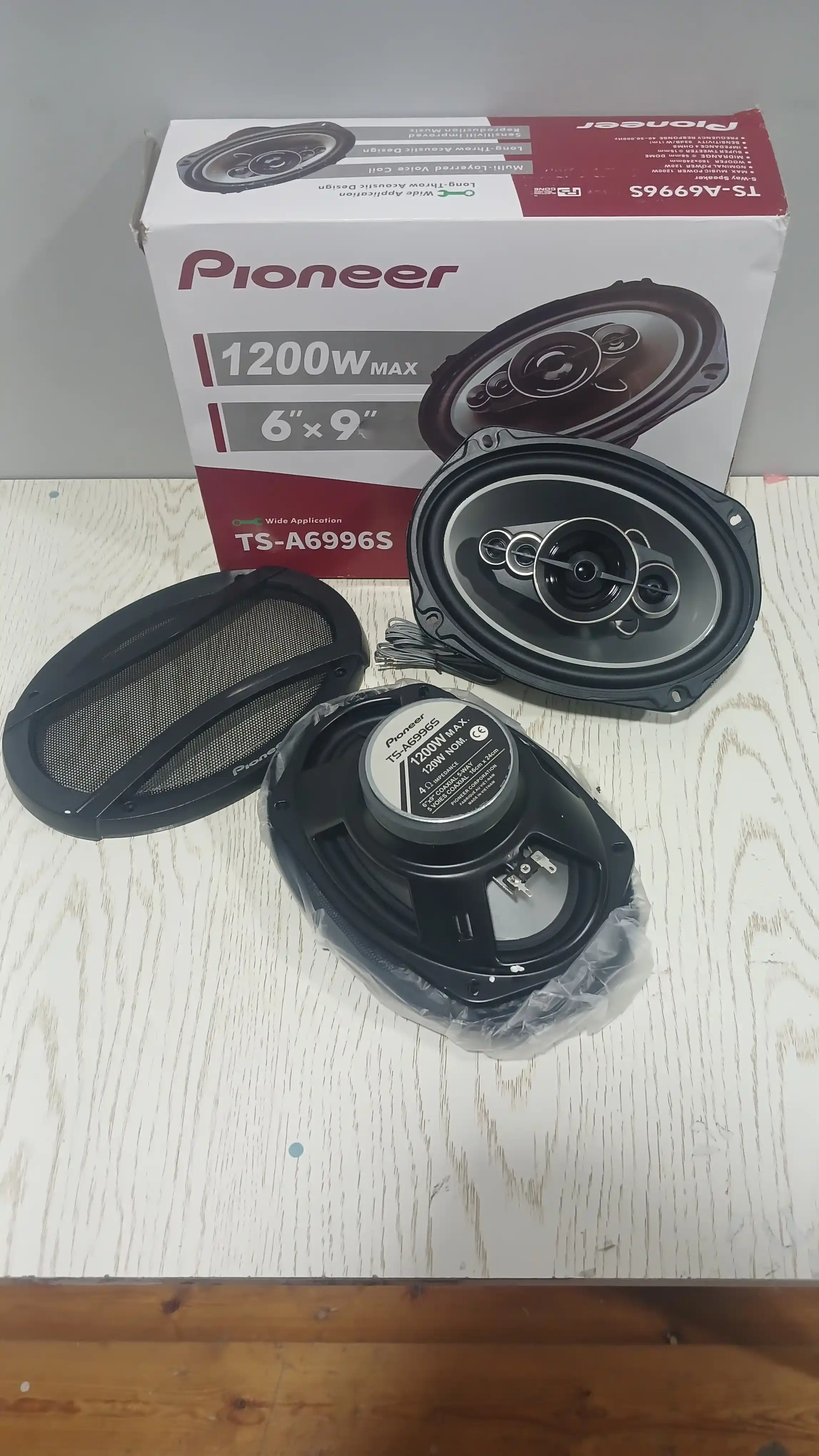 Kolonkalar Pioneer, 600W 550W 1000W avtomobil akustikasi, avtomobillar uchun dinamiklar