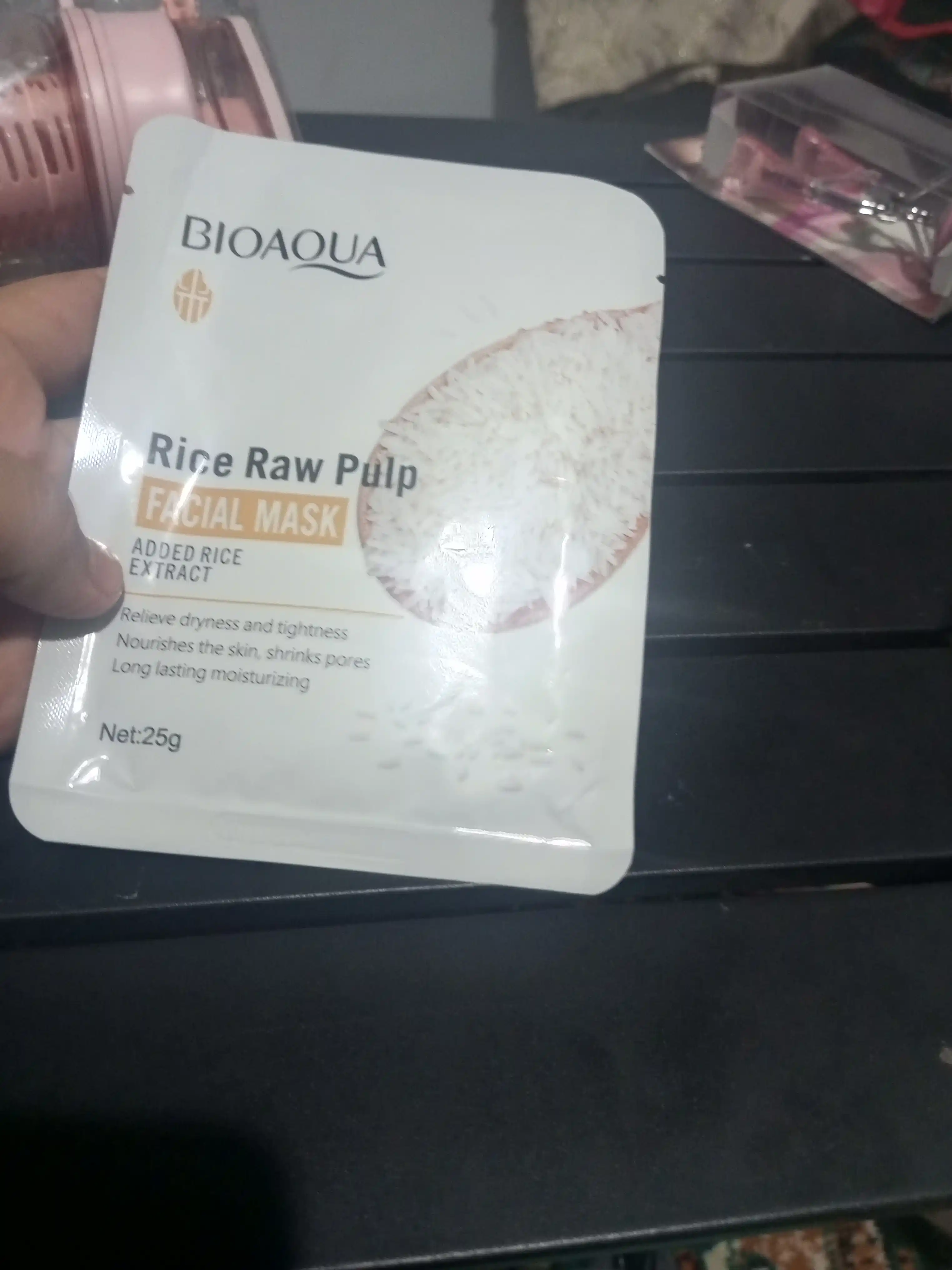 Тканевая маска для лица Bioaqua, с натуральными компонентами, 25 г