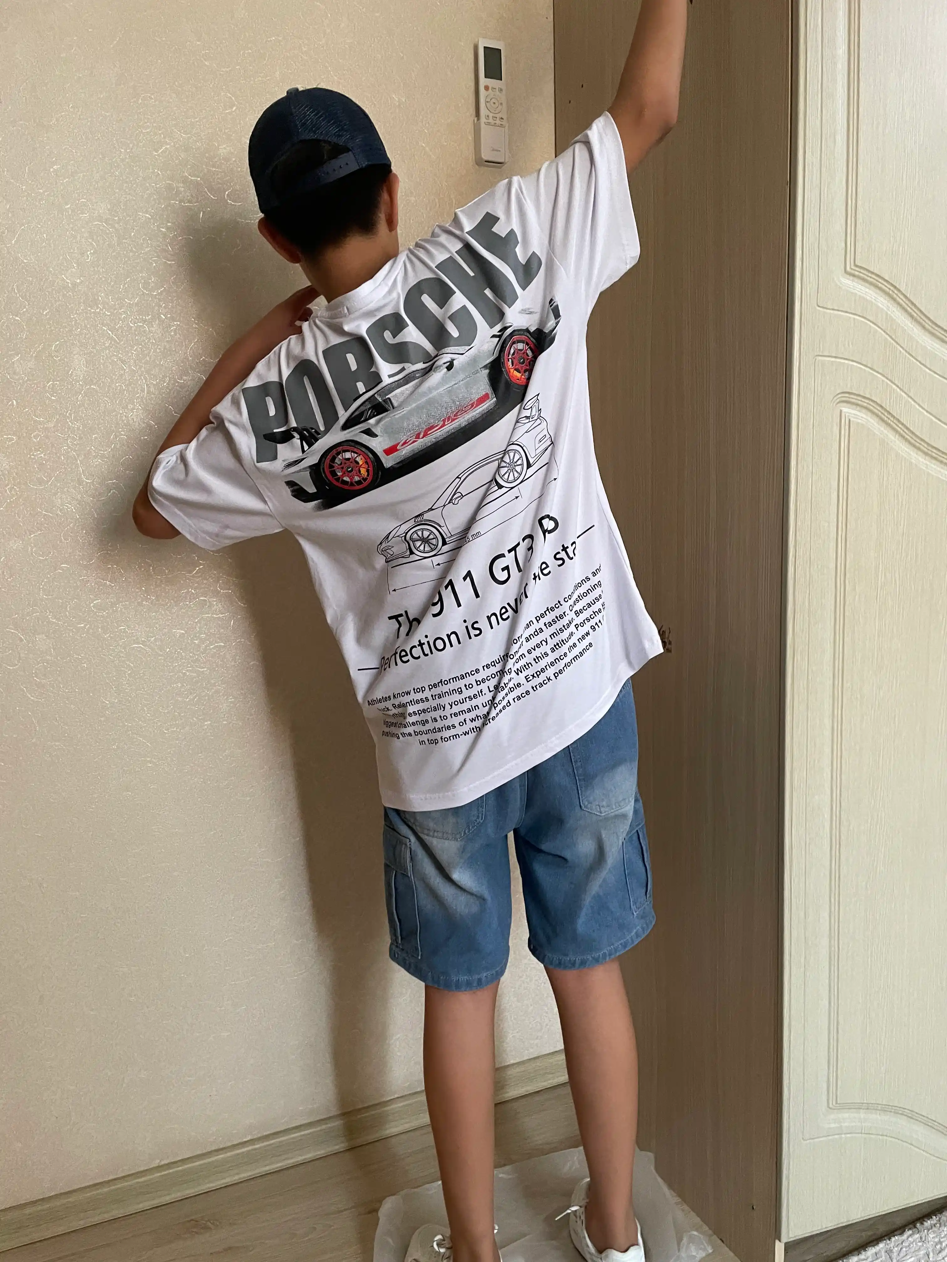 Erkaklar jinsi shortilari, cho'ntakli kargo model, denim, o'lchamlar XS dan 4XL gacha