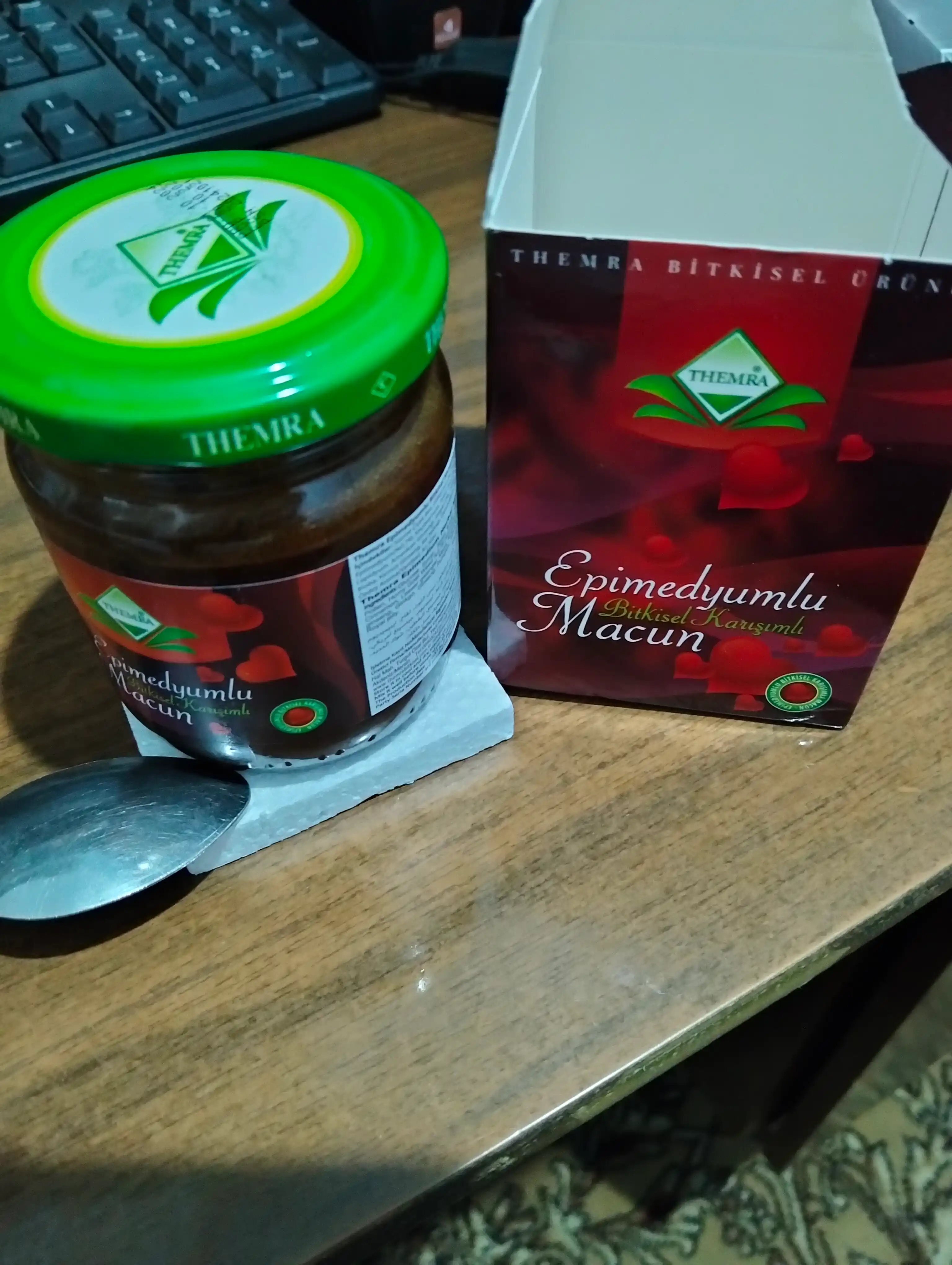 Erkak va ayollar salomatligini tiklovchi epimediumli pasta Themra Epimedyumlu macun, 240 g
