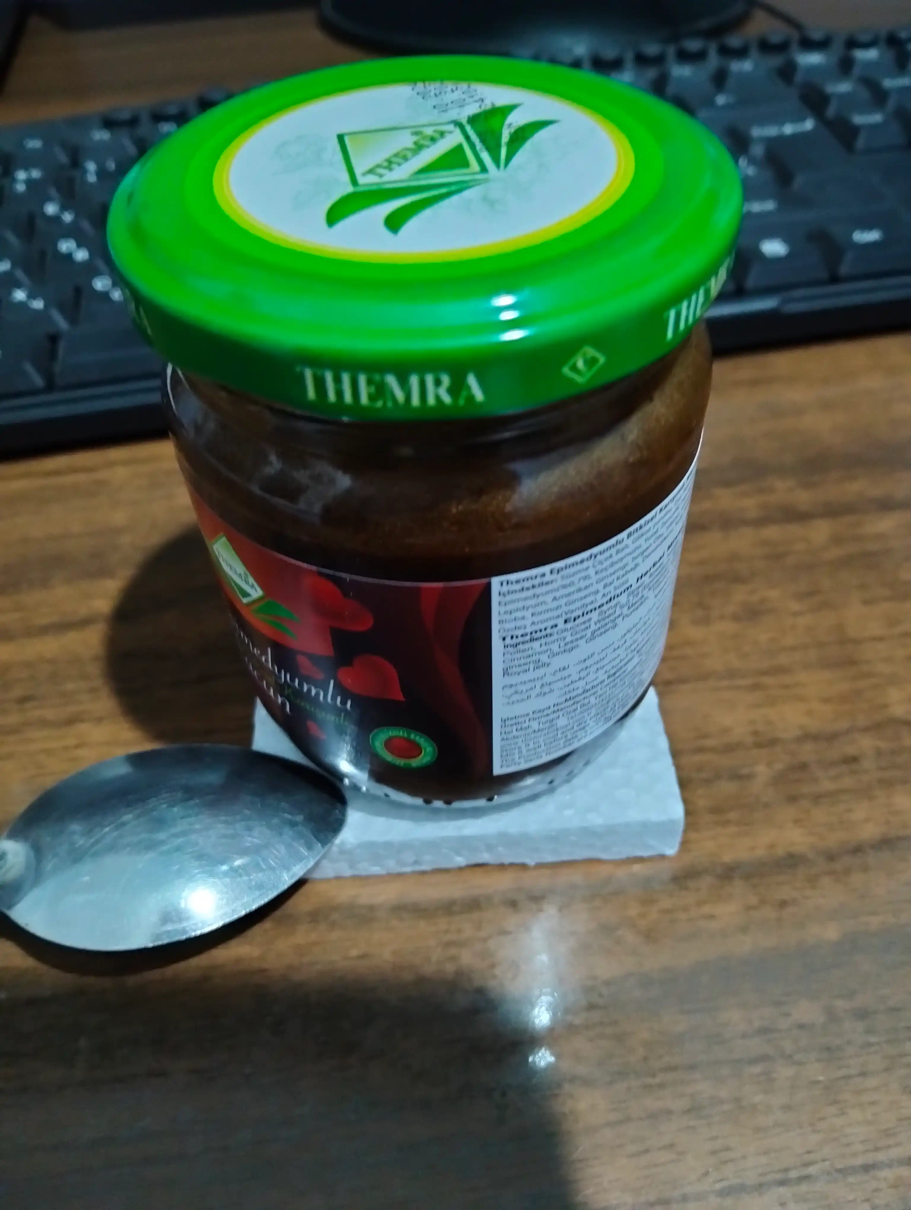 Erkak va ayollar salomatligini tiklovchi epimediumli pasta Themra Epimedyumlu macun, 240 g
