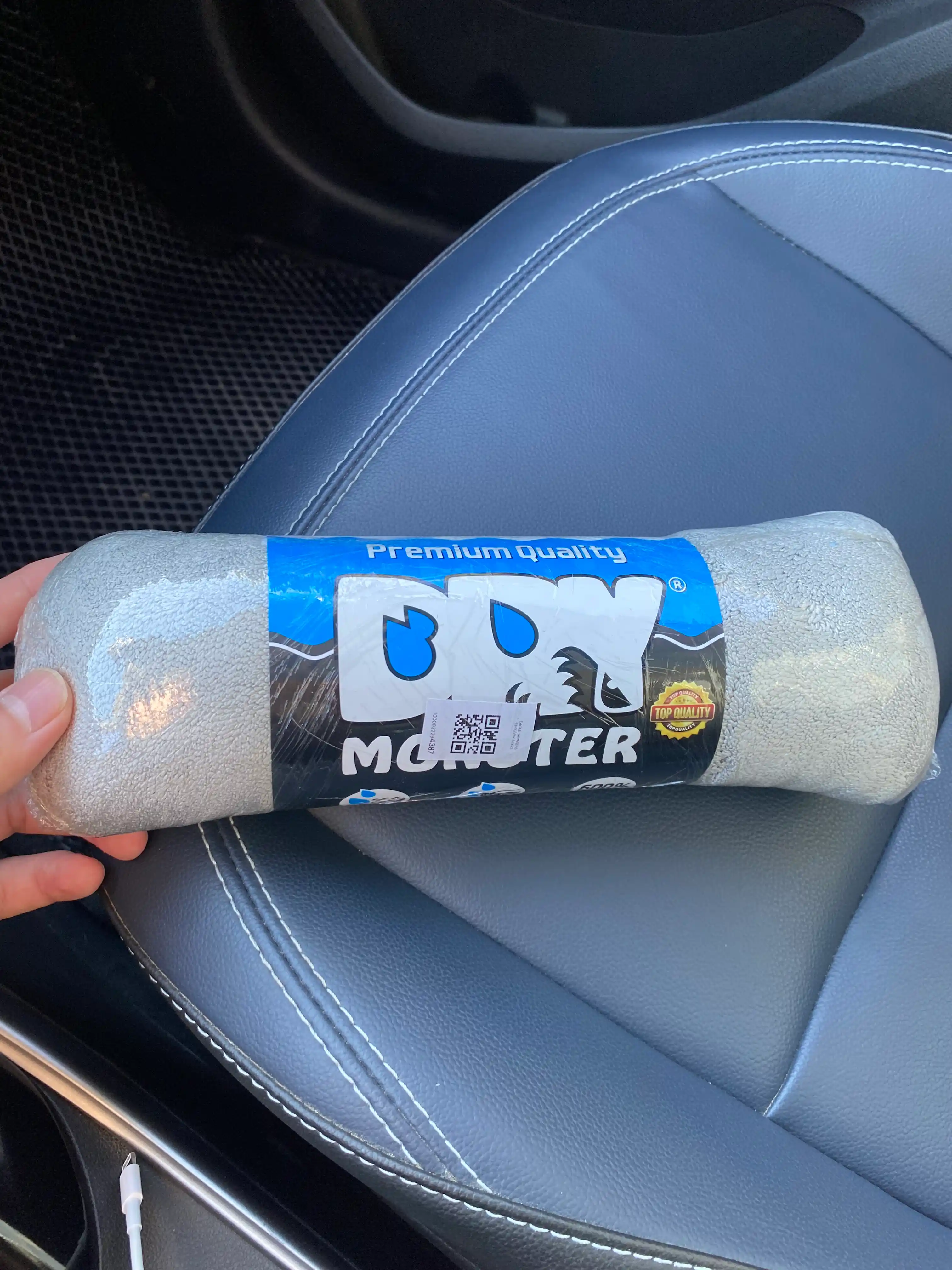 Микрофибра для сушки кузова Dry Monster, полотенце для машины, тряпка для мойки авто