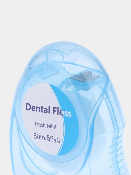 Tish ipi Dental floss, mumlangan, yalpizli, og'izni parvarish qilish, 50 m