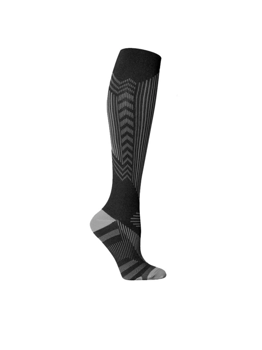 Zip Sox varikozga qarshi kompressli paypoqlar, nano qoplamali fermuarli paypoqlar, 2 dona
