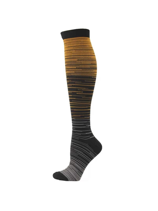 Компрессионные антиварикозные гольфы Zip Sox, чулки с нано покрытием на молнии, 2 шт