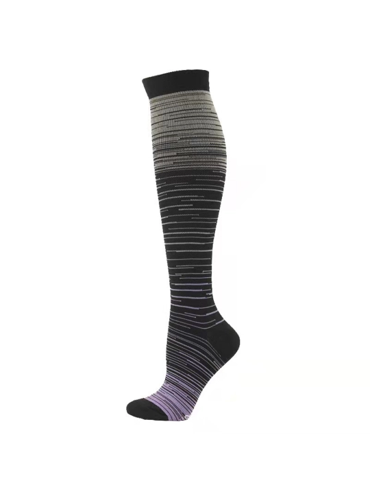 Zip Sox varikozga qarshi kompressli paypoqlar, nano qoplamali fermuarli paypoqlar, 2 dona