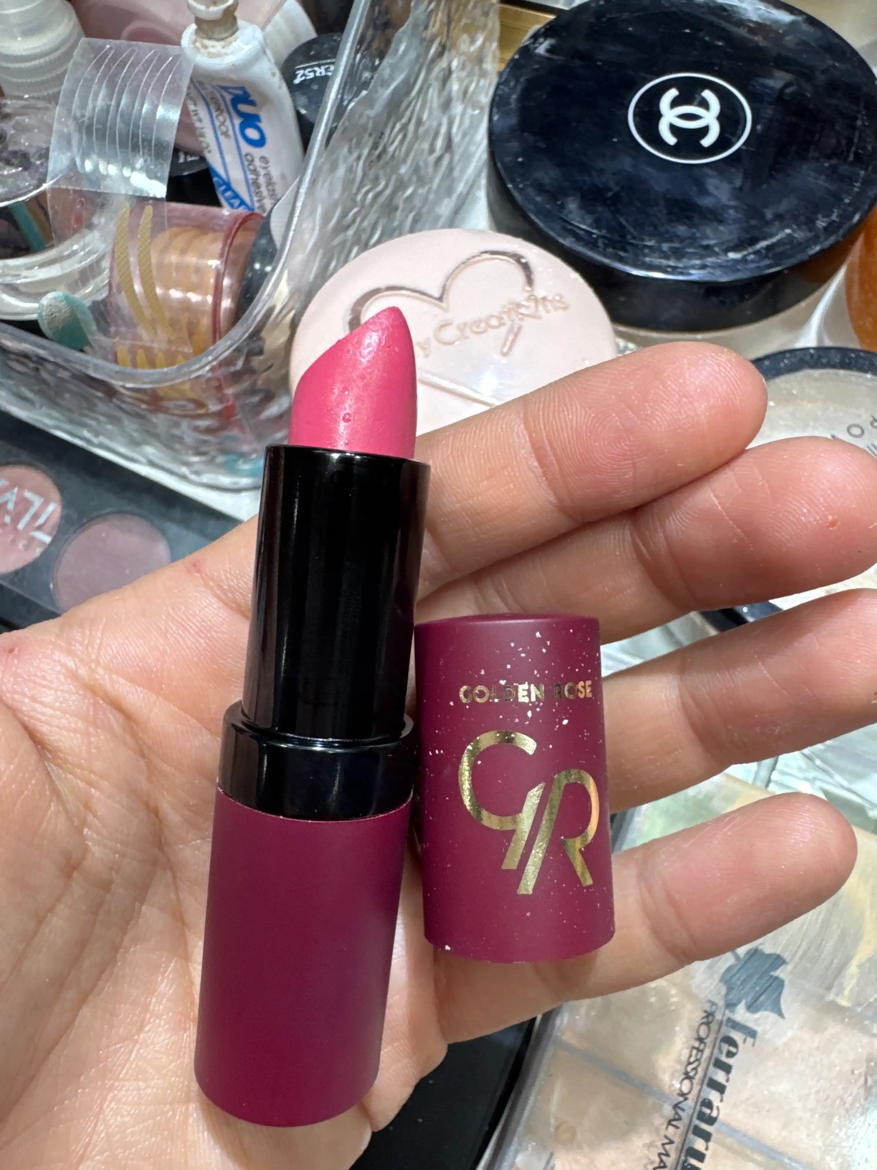 Матовая губная помада Golden Rose VELVET MATTE, тон 01-39