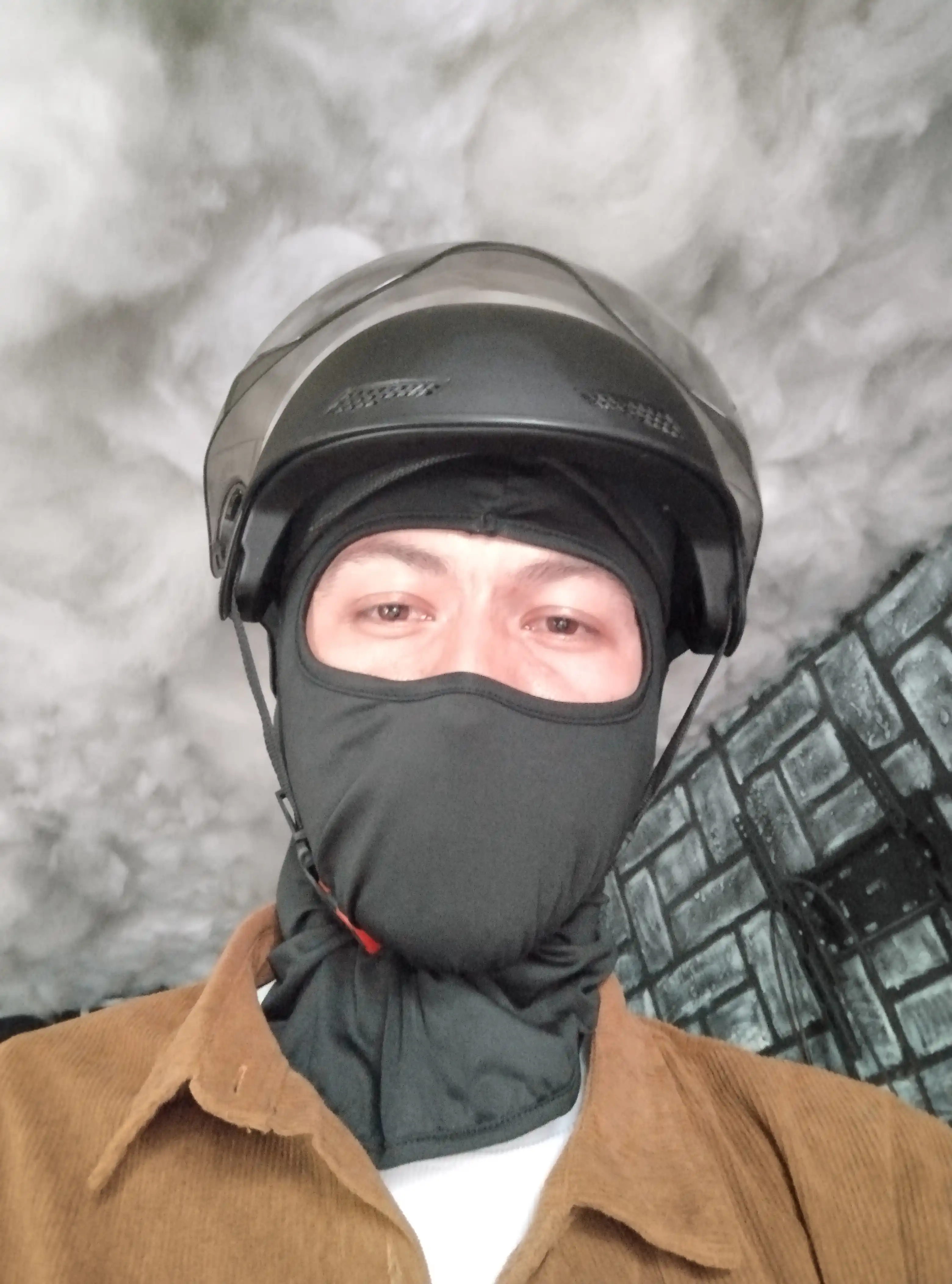 Balaklava shlem osti, universal, niqob