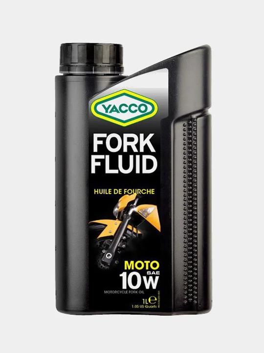 YACCO FORK FLUID 5W/7.5W/10W/20W vilka moyi, 1 litr, barqarorlik va yuqori himoya
