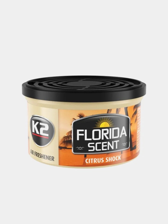 Освежитель воздуха FLORIDA SCENT: лимон, цитрус, новая машина, ягоды и чай