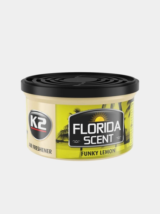 Освежитель воздуха FLORIDA SCENT: лимон, цитрус, новая машина, ягоды и чай