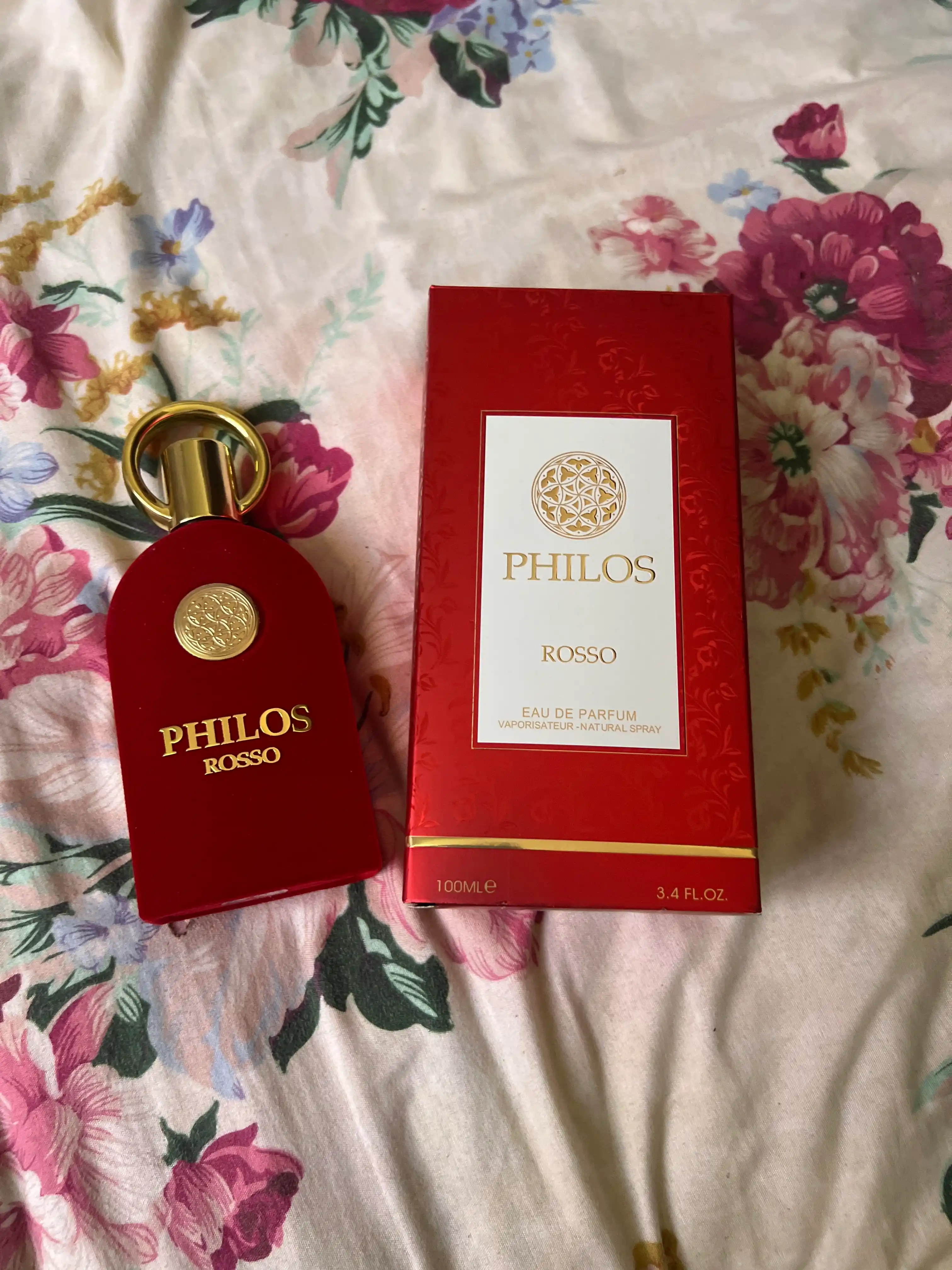 Parfyumlangan suv ayollar va erkaklar uchun Philos Rosso, 100 ml Dubay