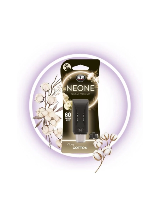 K2 NEON MIX Ароматизатор автомобильный, новая машина, эвкалипт, апельсин и хлопок