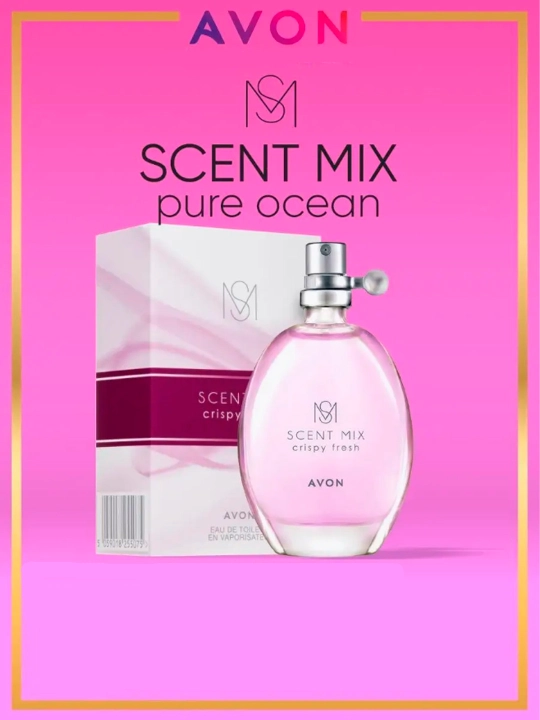 AVON Scent Mix Crispy Fresh turkumidagi hojatxona suvi, 30 ml