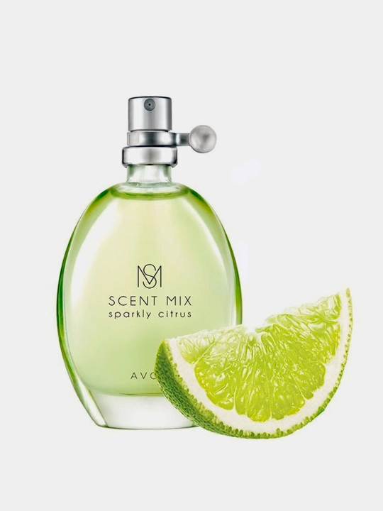 AVON Scent Mix Sparkly Citrus turkumidagi pardoz suvi, 30 ml