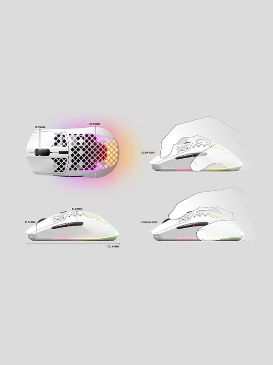 SteelSeries Aerox 3 Wireless сверхлёгкая cверхбыстрая игровая мышь