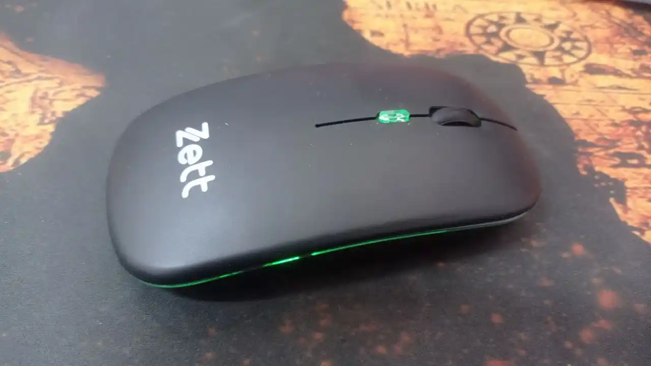 Zett simsiz kompyuter sichqonchasi, Bluetooth va USB-C bilan