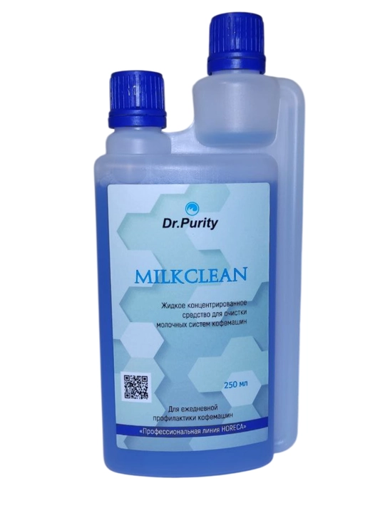 Средство для ежедневной промывки молочного тракта кофемашин. Milk Clean 250 мл - 