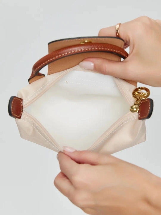 Сумка женская, в стиле мини Longchamp Le Pliage, компактная через плечо