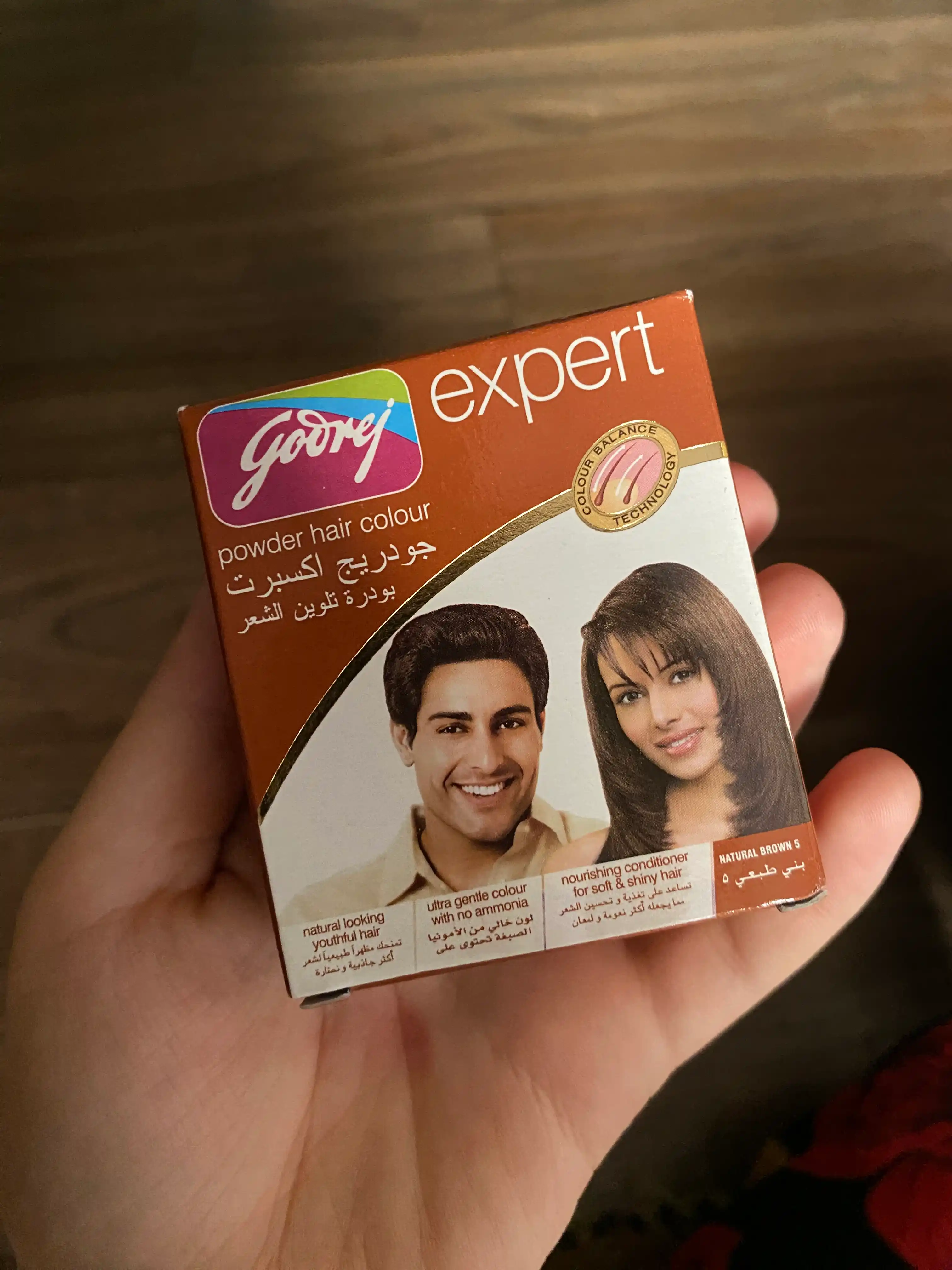 Порошковая краска для бровей Godrej Expert