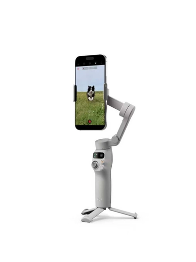 Стабилизатор для смартфона Osmo Mobile 7 и 7p, встроенной камерой, моноподом и освещением