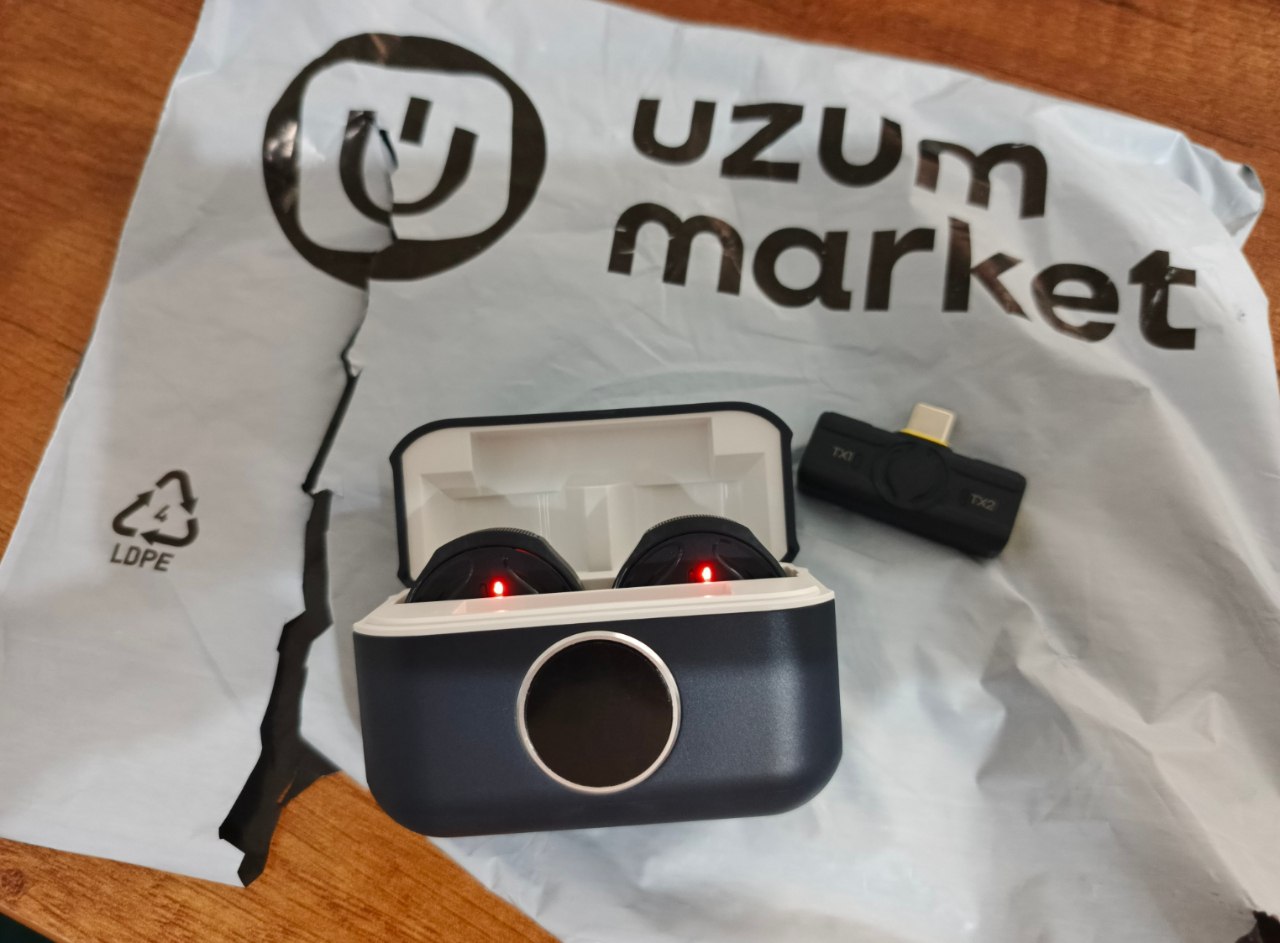 IPhone,Android uchun simsiz petlitsali mikrofon,har tomonlama yo‘naltirilgan,kondensatorli 