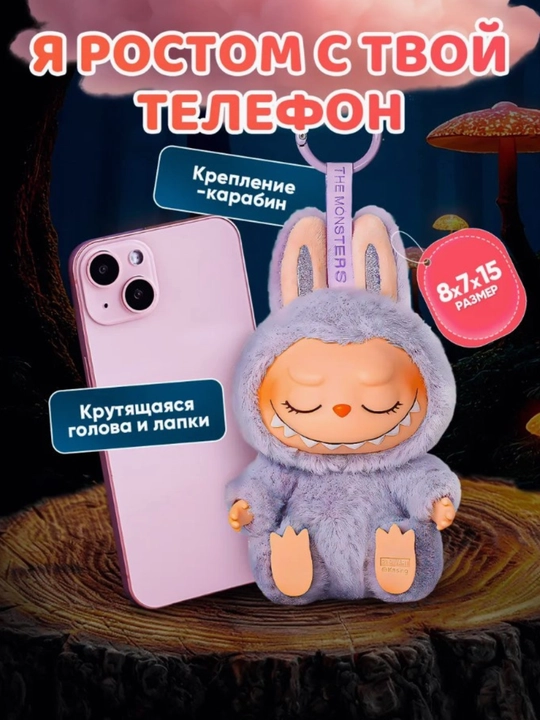 Labubu мягкая игрушка, брелок сюрприз лабубу. 1, 2, 3 поколения