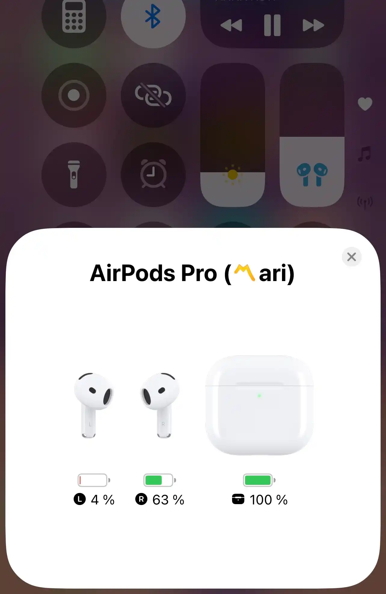 Pods 4 iPhone va Android uchun simsiz quloqchinlar, ANC, USB va g‘ilof sovg‘a