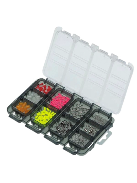 Meiho Quatro Case J baliq ovlash uchun qutisi 175x105x18
