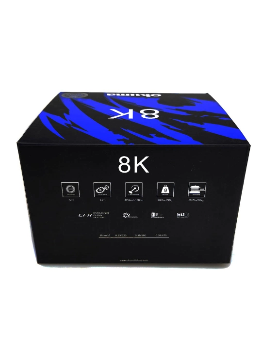 Катушка карповая Okuma 8K FD 5+1bb