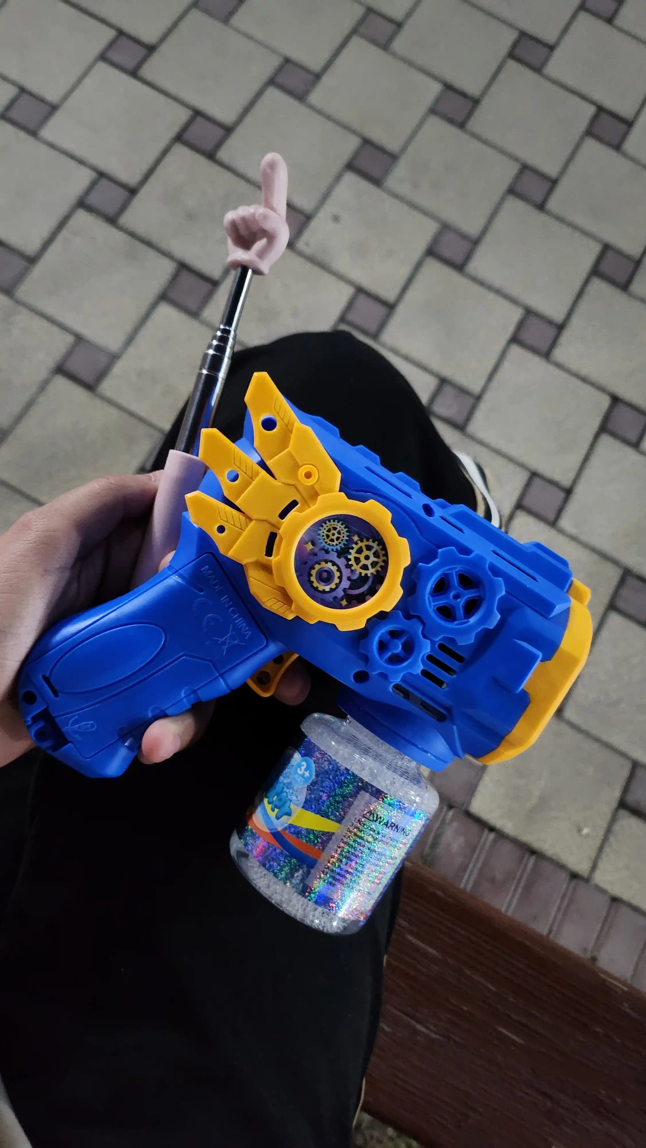 BUBBLE GUN генератор - пистолет мыльных пузырей, игрушка для детей