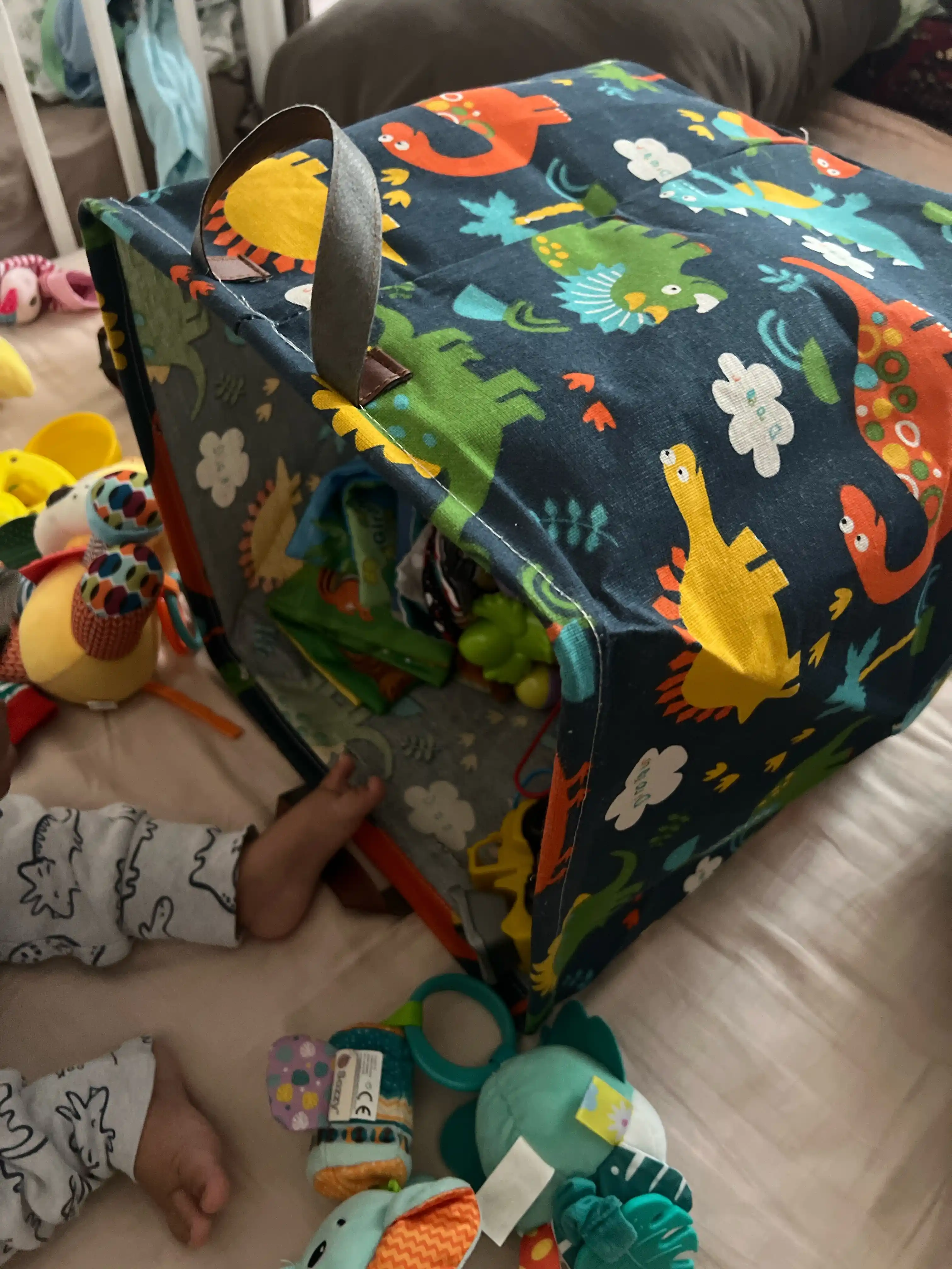 Складной ящик для хранения игрушек, для белья, органайзер