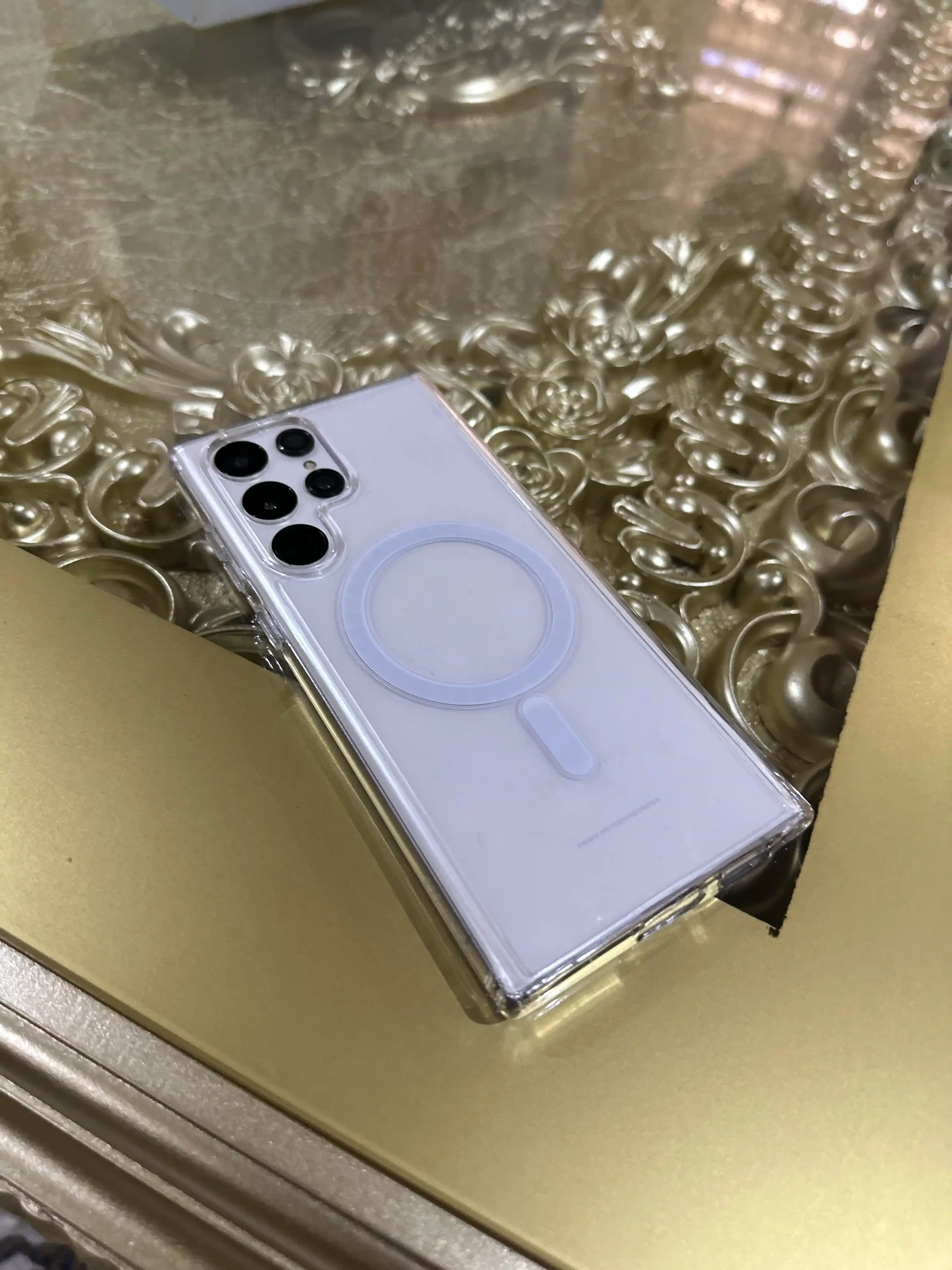 Прозрачный Magsafe чехол для Samsung S25,S25 UltraS24,S24Ultra,S23,S23 Ultra,S22,S22 Ultra