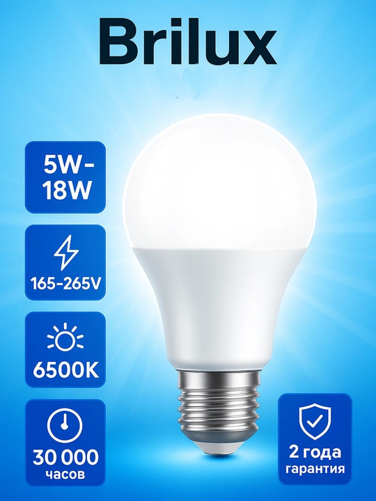 LED lampalar E27  – yorqinlik, tejamkorlik va ishonchlilik