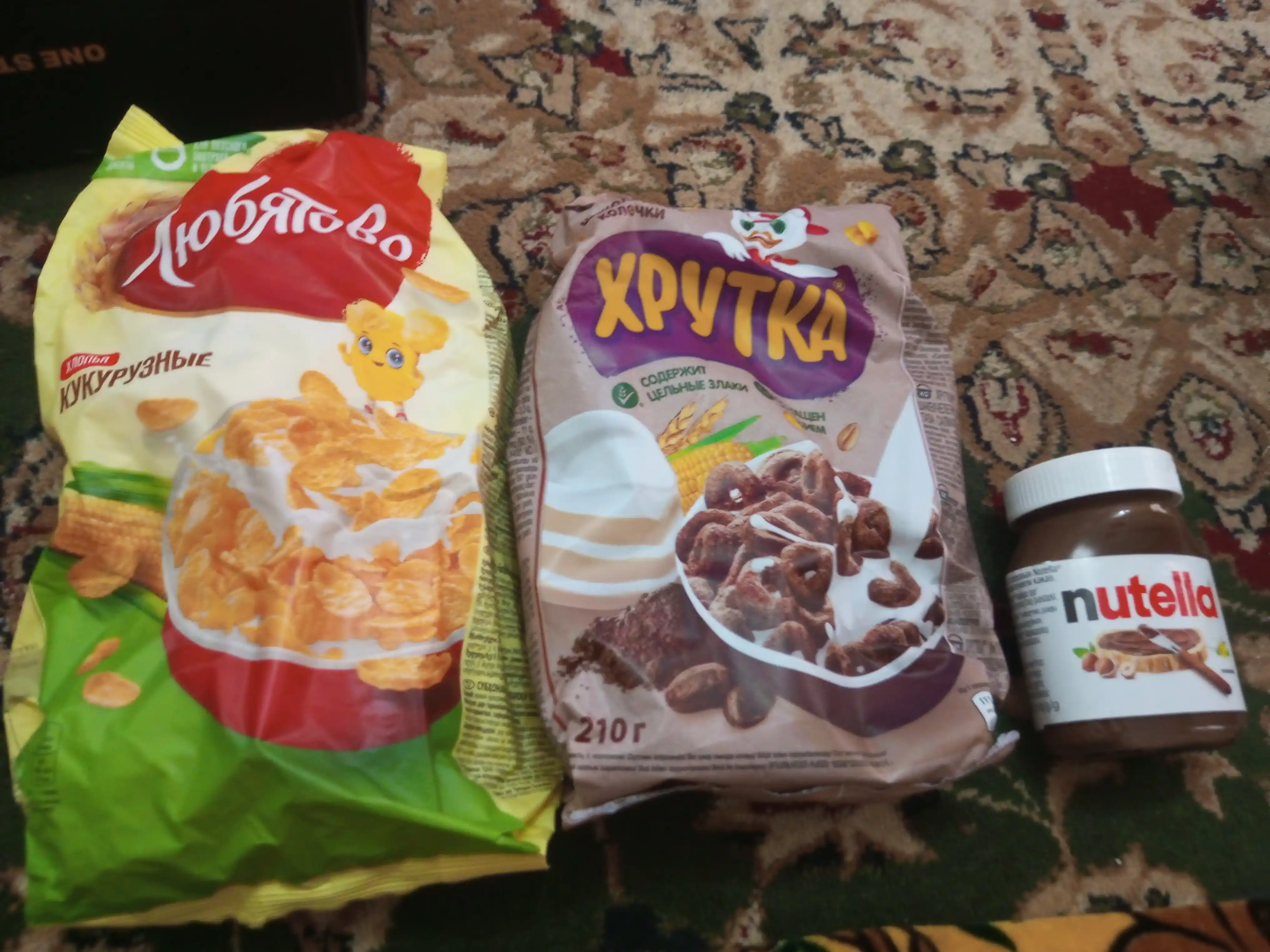 Готовый завтрак Любятово, кукурузные хлопья, 300 гр