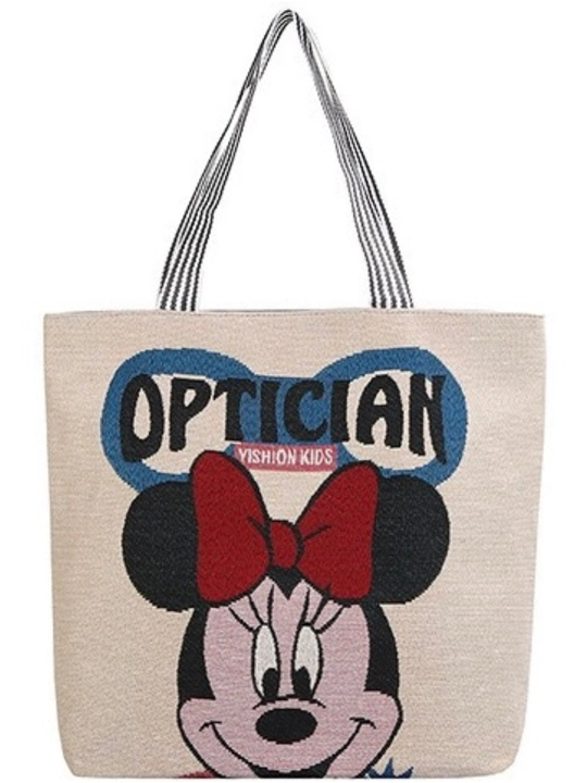 Шоппер «Mickey Style» + в подарок СПФ крем и маска для лица - 