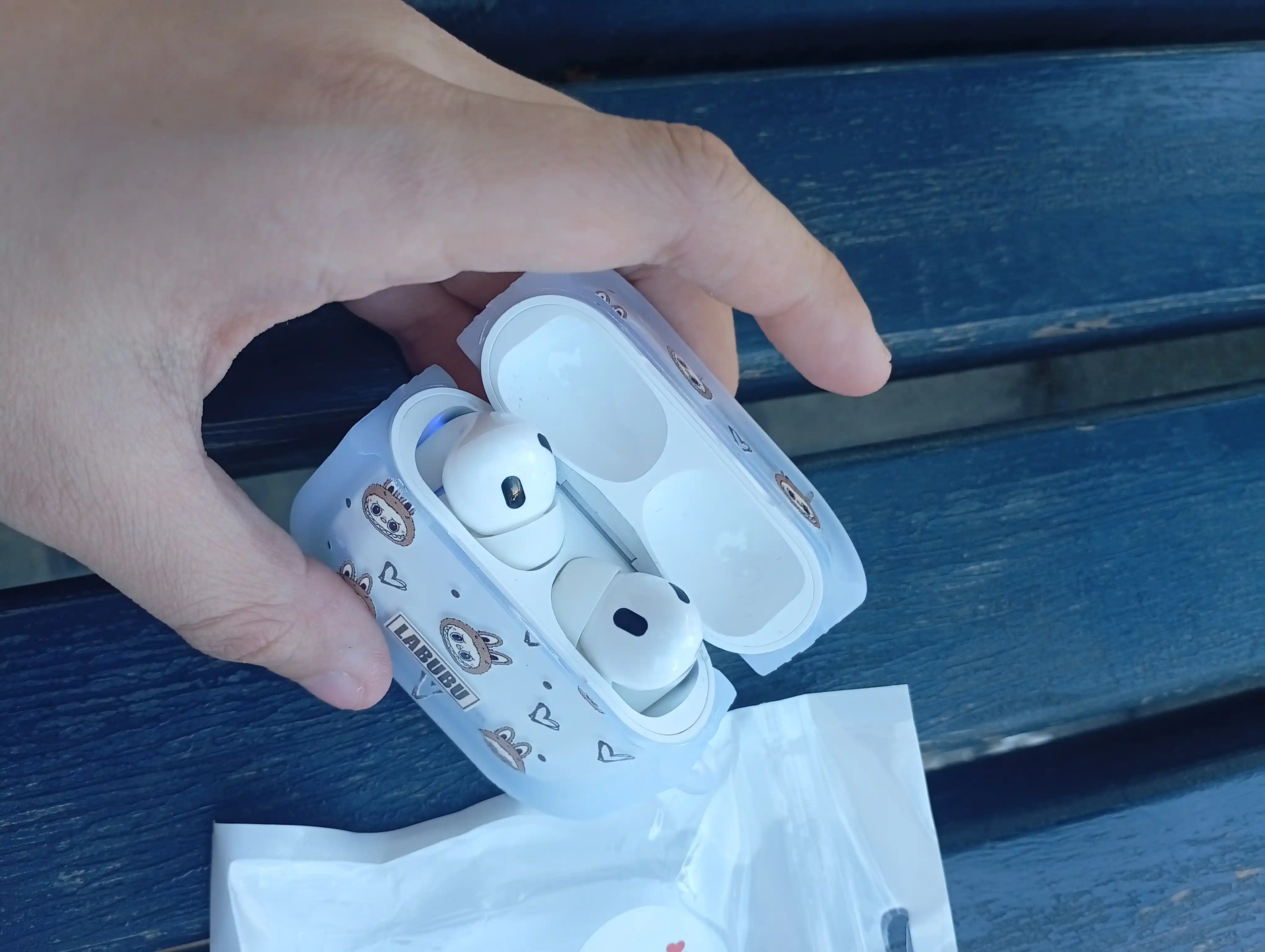 Чехол для беспроводныx наушников pro, pro2, pods3, pods4