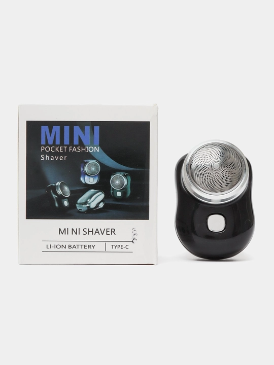 Mini elektr soqol olish mashinasi portativ, USB zaryadlovchi 