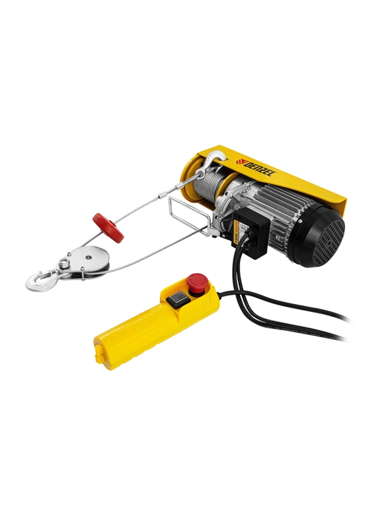 DENZEL TF-800 telfer, elektr, 0,8 t, 1300 Vt, balandligi 12 m, 8 m,min, 52014