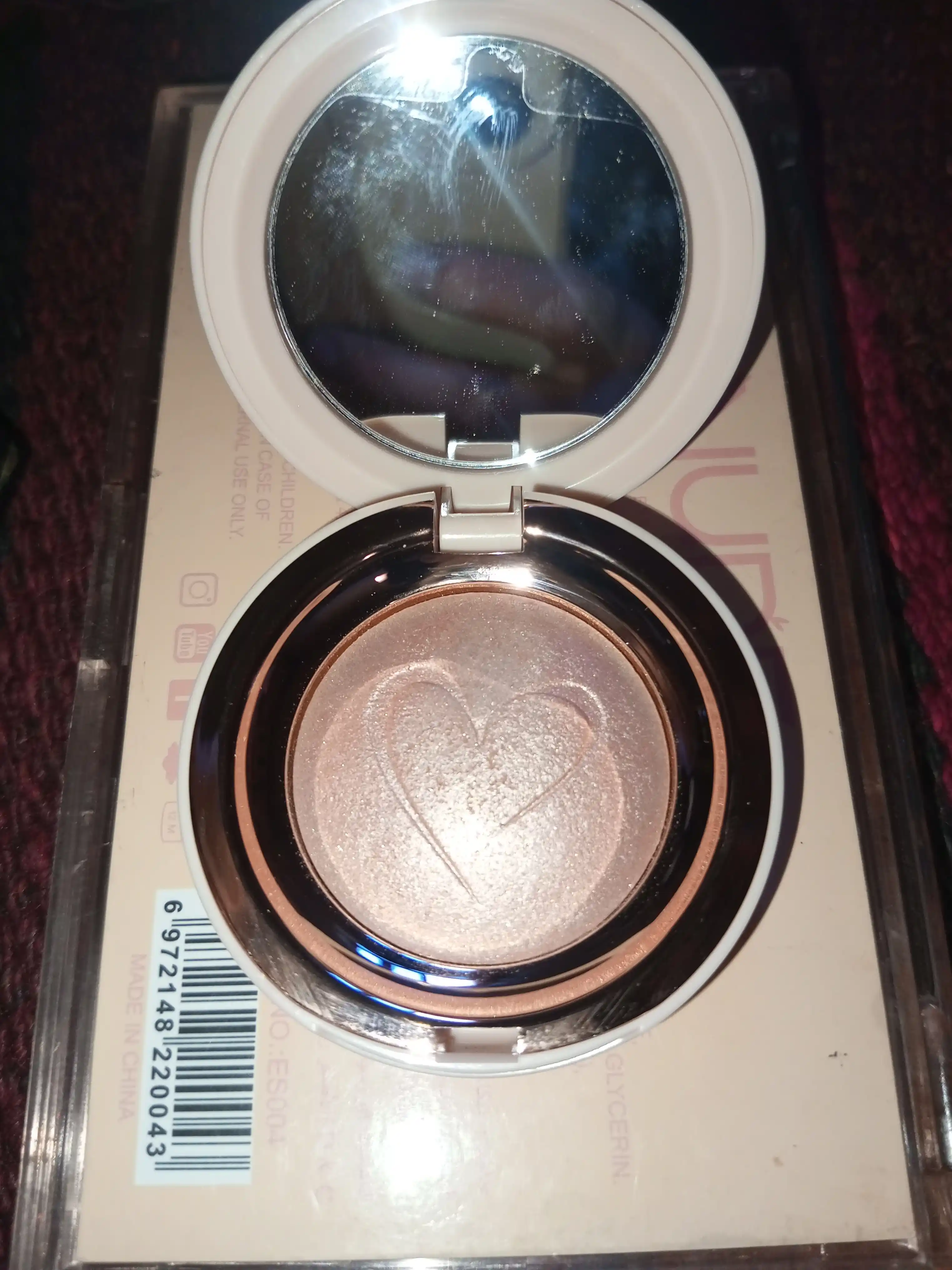 Yuz va badan uchun xaylayter, Beauty Creations, 4.5 g