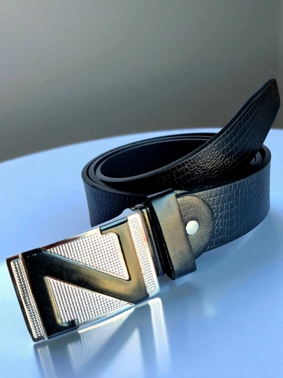 Ремень Louis Vuitton, молодежный, красивый, качественный — KAMARCH-KAMAR6-ЧЕРНСТЕ